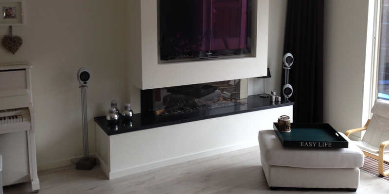 woonkamer modern inbouw licht & sprankelend driezijdig gas wit rechthoekig 