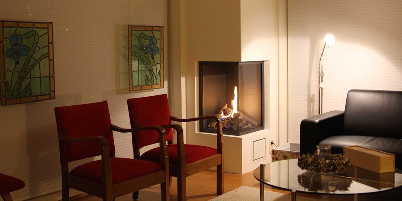 woonkamer modern inbouw rechthoek licht & sprankelend gas hoek creme 