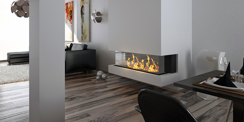 hip & happening inbouw zwart driezijdig gas 