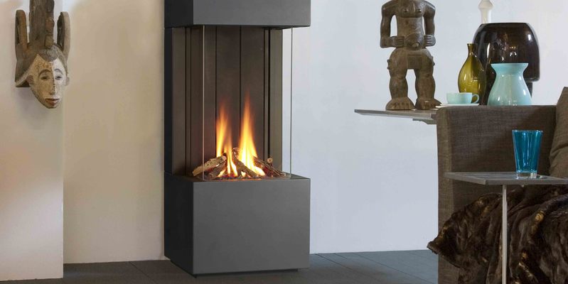 woonkamer modern licht & sprankelend driezijdig gas verticaal hangend antraciet 