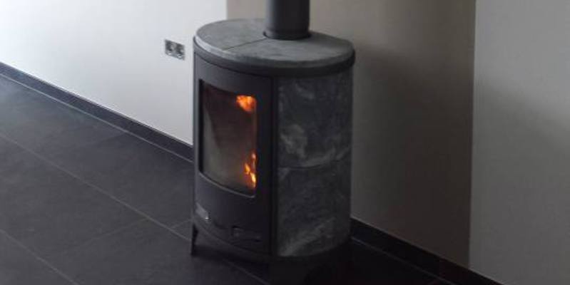 hip & happening woonkamer modern grijs front vrijstaand hout ovaal 