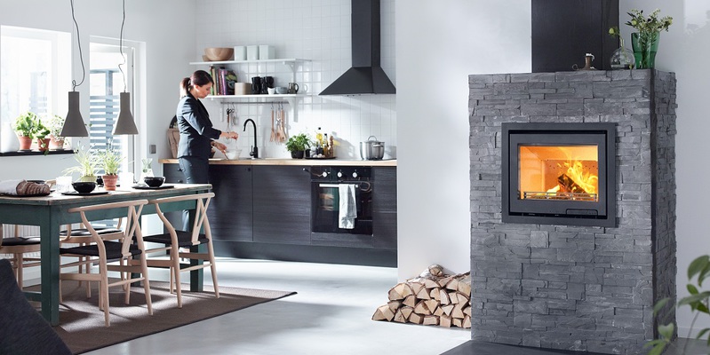 woonkamer modern grijs stevig & rustiek front rechthoek hout inzet 