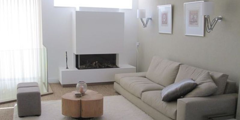 woonkamer modern inbouw licht & sprankelend driezijdig gas wit rechthoekig 