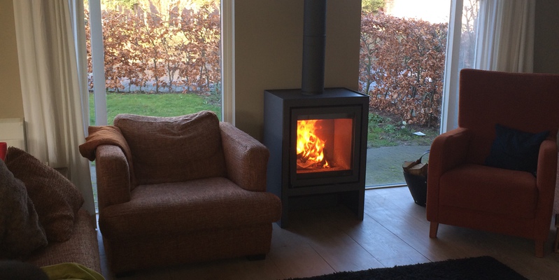 woonkamer vierkant front klassiek sfeervol & klassiek vrijstaand hout antraciet 