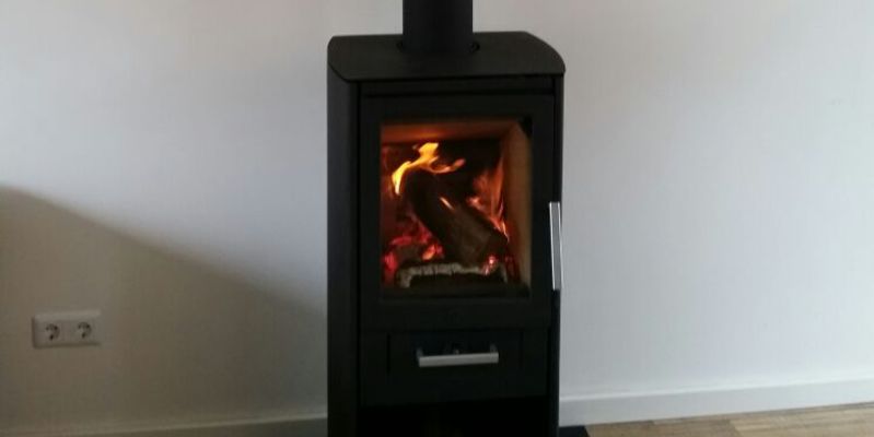 hip & happening woonkamer modern front zwart rechthoek vrijstaand hout 