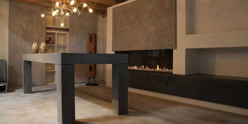hip & happening woonkamer modern inbouw front gas 