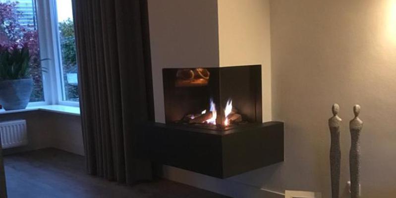 woonkamer modern vierkant inbouw zwart gas sfeervol & klassiek hoek 