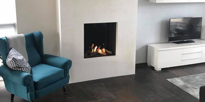 woonkamer modern inbouw front gas sfeervol & klassiek 