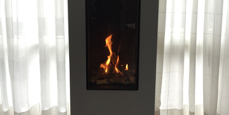 hip & happening woonkamer modern inbouw front zwart gas rechthoekig 