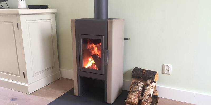 woonkamer modern stevig & rustiek front rechthoek vrijstaand hout bruin 