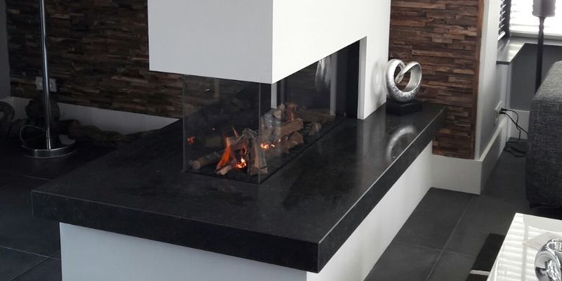 hip & happening woonkamer modern inbouw driezijdig gas 