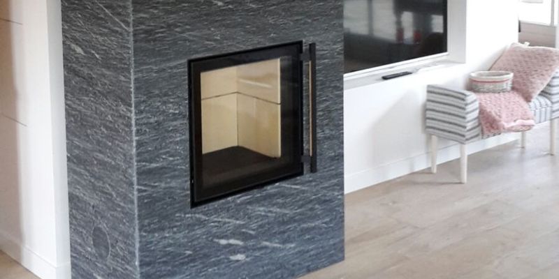 woonkamer modern stevig & rustiek front rechthoek vrijstaand hout antraciet 