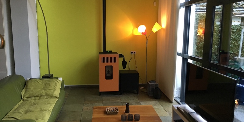 hip & happening woonkamer modern front vrijstaand pellet rechthoekig 