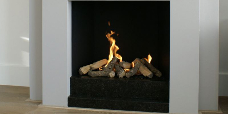 hip & happening woonkamer modern vierkant front zwart gas inzet 