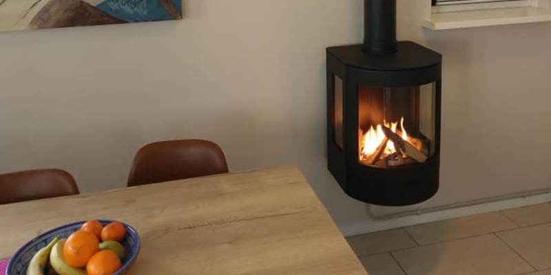 stevig & rustiek zwart driezijdig klassiek keuken hangend hout ovaal 