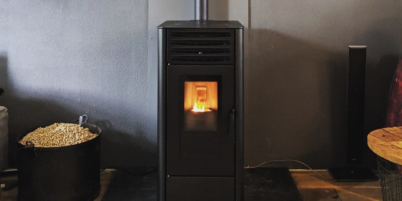 hip & happening woonkamer modern front zwart rechthoek vrijstaand pellet 