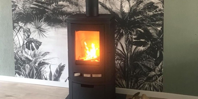 hip & happening woonkamer modern front zwart vrijstaand hout rechthoekig 