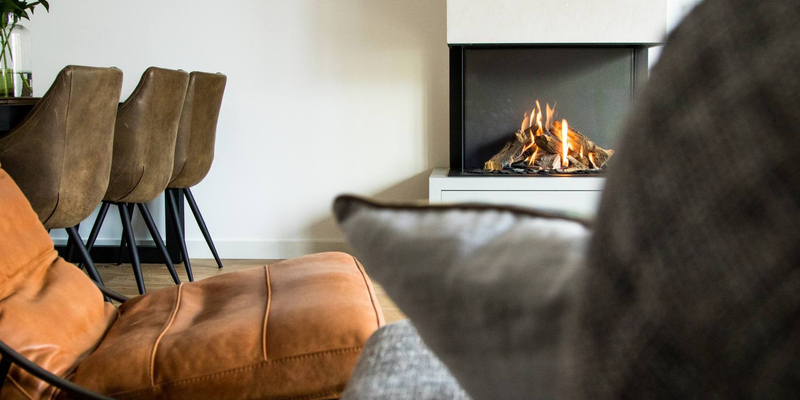 hip & happening modern inbouw driezijdig gas wit verticaal eetkamer 